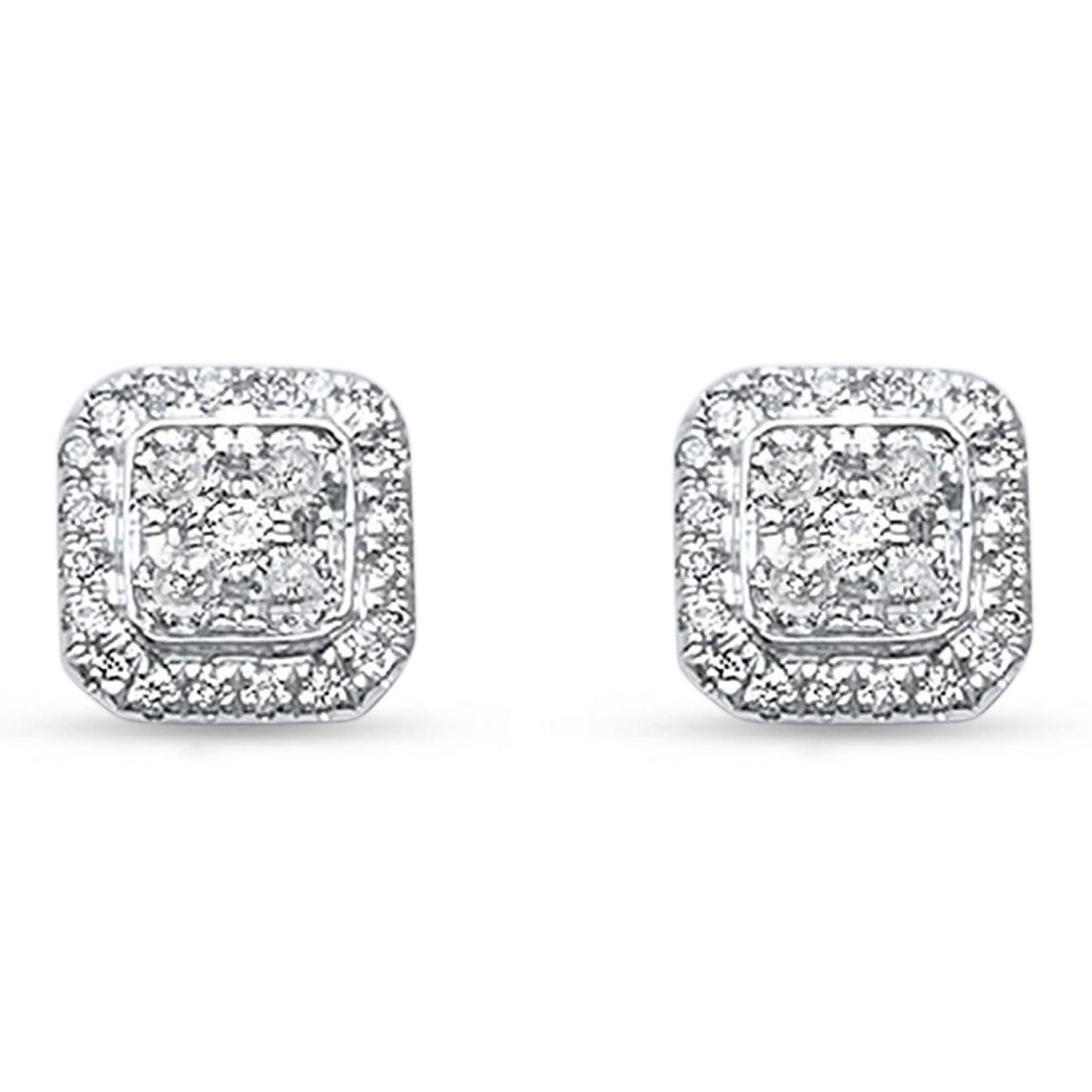 diamond stud earrings