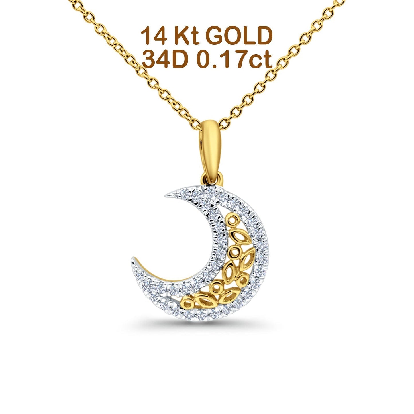 Crescent Moon Pendant