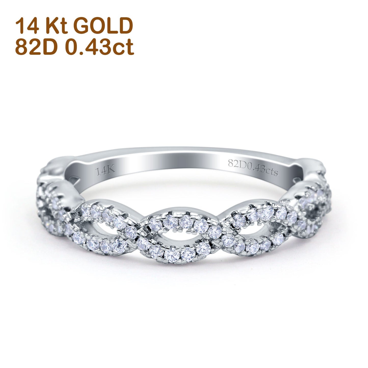 Cushion Cut Halo Twisted Diamond Ring